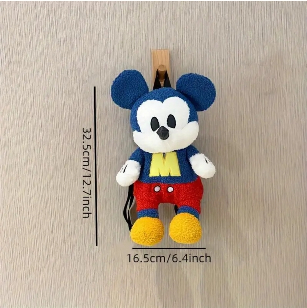 Disney Mickey Mouse Plush Backpack - Picture 6 of 6